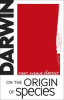 Book cover for "On the Origin of Species".