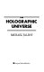 Book cover for "The holographic universe".