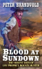 Book cover for "Blood at Sundown".