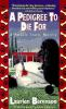 Book cover for "A pedigree to die for".