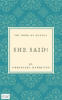 Book cover for "She Said!".
