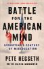 Book cover for "Battle for the American mind".