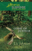 Book cover for "Code of Justice".
