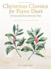 Book cover for "Christmas Classics for Piano Duet".