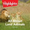 Book cover for "All About Land Animals Collection".