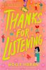 Book cover for "Thanks for listening".