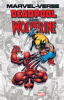 Book cover for "Marvel-Verse: Deadpool & Wolverine".