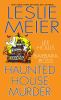 Book cover for "Haunted house murder".