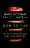 Book cover for "How to eat".