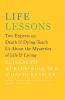 Book cover for "Life lessons".