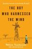 Book cover for "The boy who harnessed the wind".