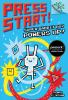 Book cover for "Super Rabbit Boy powers up!".