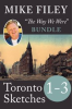 Book cover for "Mike Filey's Toronto Sketches".