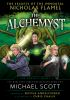 Book cover for "The alchemyst".