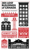 Book cover for "305 Lost Buildings of Canada".