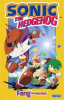 Book cover for "Sonic the Hedgehog: Fang the Hunter".
