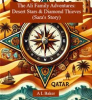 Book cover for "Desert Stars and Diamond Thieves (Sara's Story)".