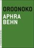 Book cover for "Oroonoko".