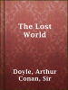 Book cover for "The Lost World".