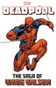 Book cover for "Deadpool: The Saga of Wade Wilson".