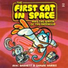 Book cover for "The first cat in space and the wrath of the paperclip".