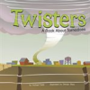 Book cover for "Twisters".