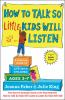 Book cover for "How to talk so little kids will listen".