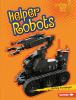 Book cover for "Helper robots".