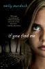 Book cover for "If you find me".