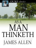 Book cover for "As a Man Thinketh".