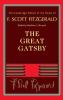 Book cover for "The great Gatsby".