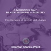 Book cover for "A Modern Day Black Woman's Poetry Volume 1: Two Decades of Growth and Change".