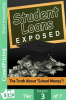 Book cover for "Student Loans Exposed".