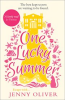 Book cover for "One Lucky Summer".
