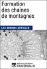 Book cover for "Formation des chaînes de montagnes".