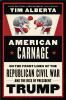 Book cover for "American carnage".
