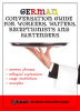 Book cover for "German Conversation Guide for Workers, Waiters, Receptionists and Bartenders".