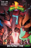 Book cover for "Mighty Morphin Power Rangers".