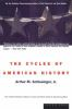 Book cover for "The cycles of American history".