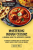 Book cover for "Mastering Indian Cuisine".