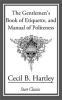 Book cover for "The Gentlemen's Book of Etiquette, and Manual of Politeness".