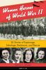 Book cover for "Women heroes of World War II".