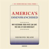 Book cover for "America's Disenfranchised".
