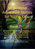 Book cover for "50 Bedtime Adventure Stories for Young Kids".