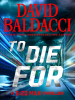 Book Cover for "To Die For"