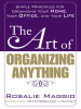 Book Cover for "The Art of Organizing Anything"