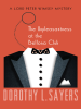 Book Cover for "The Unpleasantness at the Bellona Club"