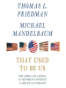 Book Cover for "That Used to Be Us"