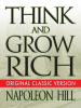 Book Cover for "Think and Grow Rich"