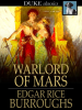Book Cover for "Warlord of Mars"
